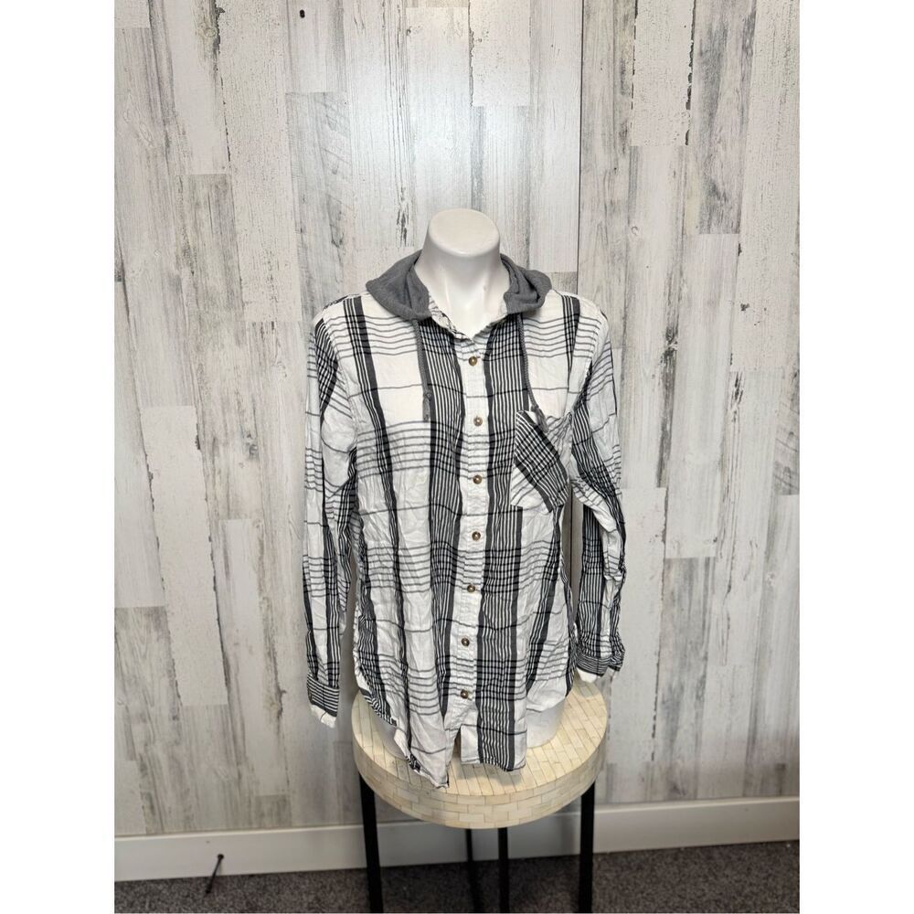Mudd Stripped Blouse Size Xxl